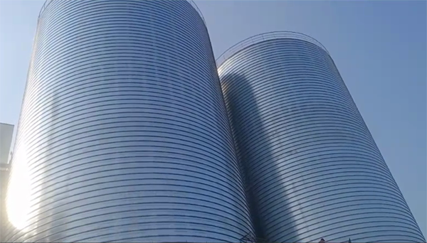 开远2座混凝土高架卷板仓